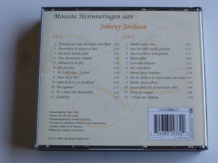 Johnny Jordaan - Mooiste Herinneringen aan Johnny Jordaan (2 CD)