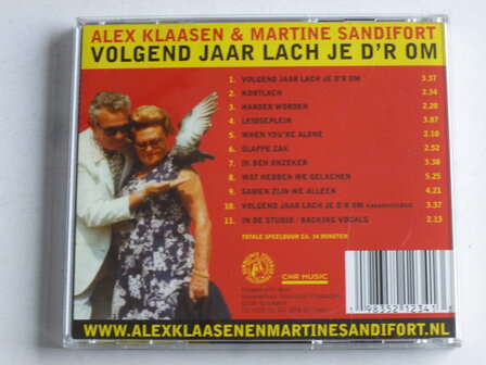 Alex Klaasen &amp; Martine Sandifort - Volgend jaar lach je d&#039;r om