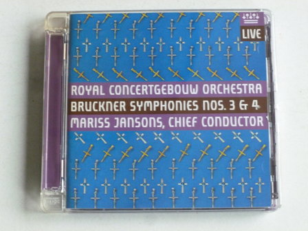 Bruckner - Symphonies nos. 3 &amp; 4 / Mariss Jansons (2 SACD)