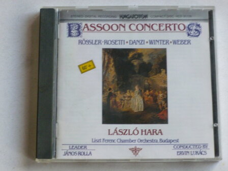 Bassoon Concertos - Laszlo Hara, Ervin Lukacs