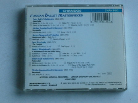 Russian Ballet Masterpieces / Neeme J&auml;rvi (chandos)