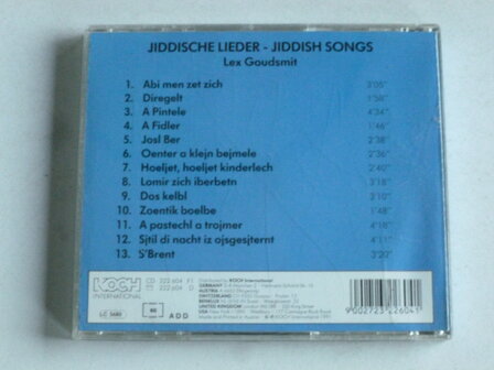 Lex Goudsmit - Jiddische Lieder