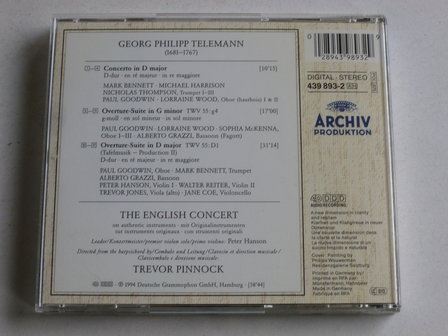 Telemann - Suites / Trevor Pinnock