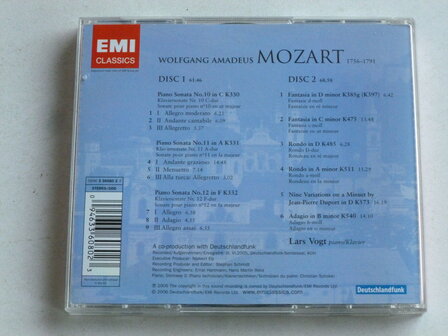 Mozart - Piano Sonatas &amp; fantasias / Lars Vogt (2 CD)