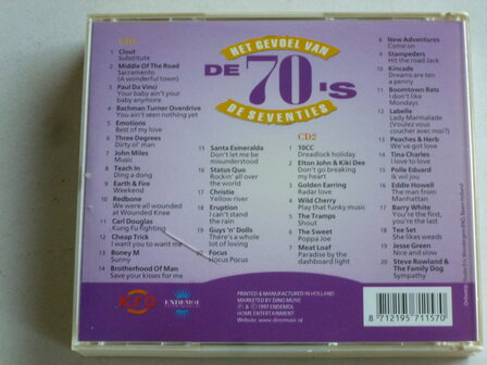 Het gevoel van de 70&amp;#x0027;s / De Seventies (2 CD)