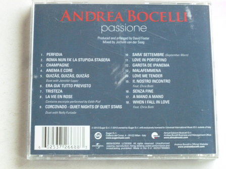 Andrea Bocelli - Passione (deluxe Edition)