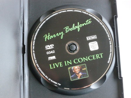 Harry Belafonte - Live in Concert (DVD)