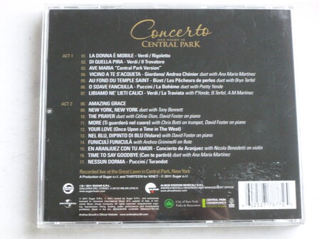 Andrea Bocelli - Concerto / One Night in Central Park