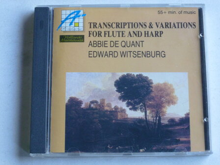 Transcriptions &amp; Variations for Flute and Harp - Abbie de Quant, Witsenburg