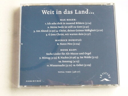 Weit in das Land - Els Kloos, Henk Klop