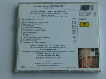 Mozart - Grosse Messe / Herbert von Karajan, Barbara Hendricks