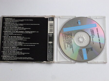 Rage against the Machine - Bombtrack / Pinkpop Edition (CD Single)