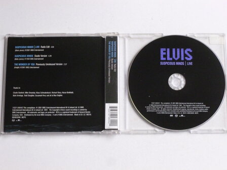 Elvis Presley - Suspicious Minds ( CD Single)