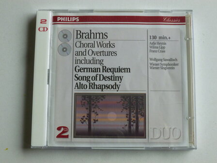 Brahms - Choral  Works / Aafje Heynis, Wolfgang Sawallisch (2 CD)