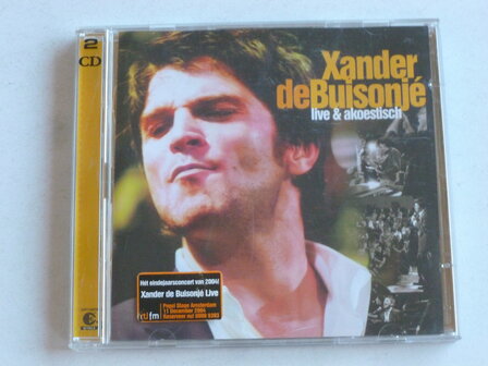 Xander de Buisonje - Live &amp; Akoestisch (2 CD)