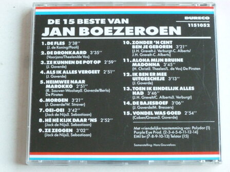 Jan Boezeroen - De 15 beste van