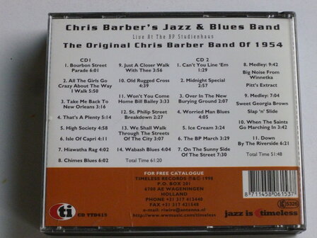 Chris Barber&#039;s Jazz &amp; Blues Band - Live at the BP Studienhaus (2 CD)