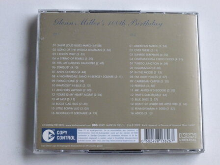 Glenn Miller Orchestra directed by Wil Salden - Glenn Miller&#039;s 100th Birthday (2 CD)