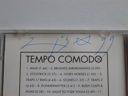 H.J. Bennink - Tempo Comodo (gesigneerd)