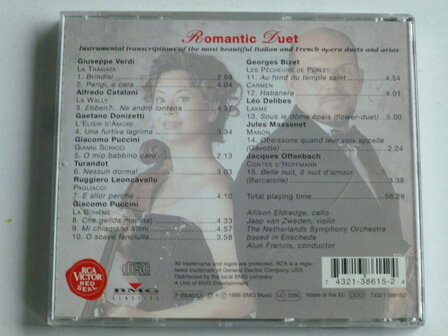 Jaap van Zweden, Allison Eldredge - Romantic Duet (gesigneerd)