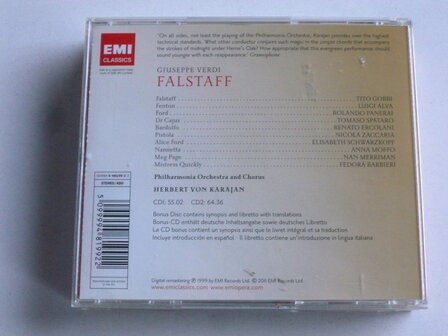 Verdi - Falstaff / Herbert von Karajan (2 CD) EMI