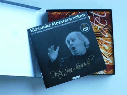 Klassieke Meesterwerken Bach, Mozart, H&auml;ndel - Pieter Jan Leusink (5 CD)