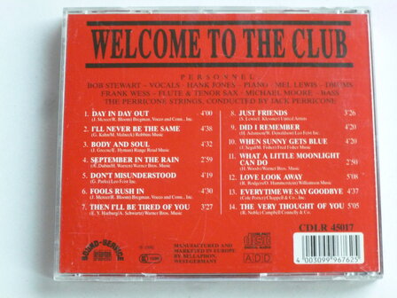 Welcome to the Club - Featuring Bob Stewart &amp; Hank Jones