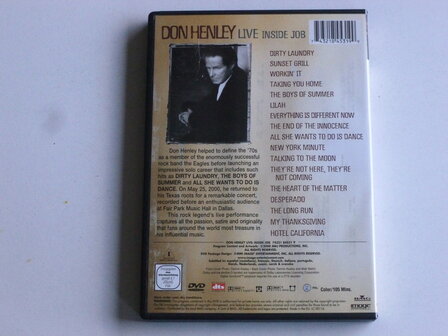 Don Henley - Live / Inside Job (bmg)