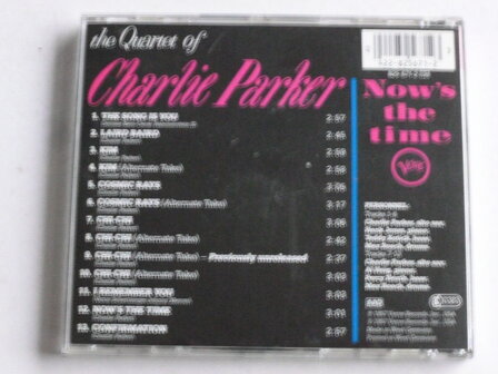 Charlie Parker - Now&#039;s the time