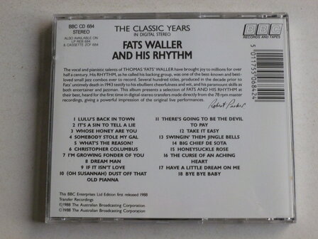 Fats Waller and his Rhythm - 1934 to 1936