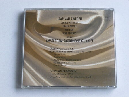 Jaap van Zweden &amp; the Amsterdam Saxophone Quartet spelen Brahms / Bernstein