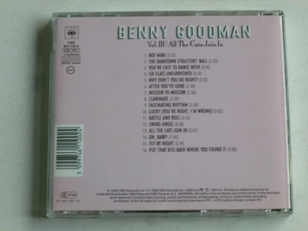 Benny Goodman - Vol. III / All the Cats Join In