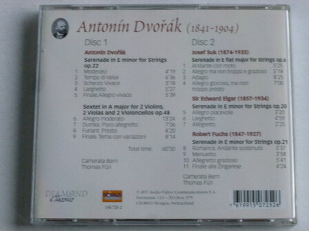 Dvorak - Romantic Serenades / Thomas F&uuml;ri, Camerata Bern (2 CD)