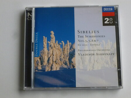 Sibelius - The Symphonies 3,5,6 &amp; 7 / Vladimir Ashkenazy (2 CD)