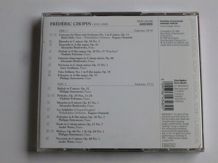 Chopin - Piano Concerto 1, Nocturnes / Entremont, Graffman, Ormandy (2 CD)