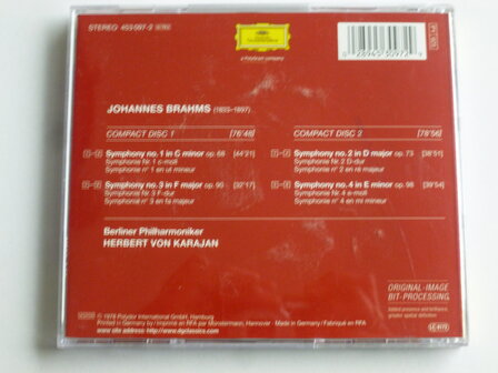 Brahms - The Complete Symphonies / Herbert von Karajan (2 CD)