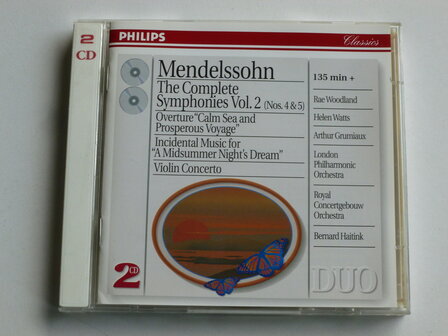 Mendelssohn - The Complete Symphonies vol.2 / Bernard Haitink (2 CD)