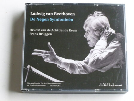 Beethoven - De negen Symphonieen / Frans Br&uuml;ggen (5 CD)