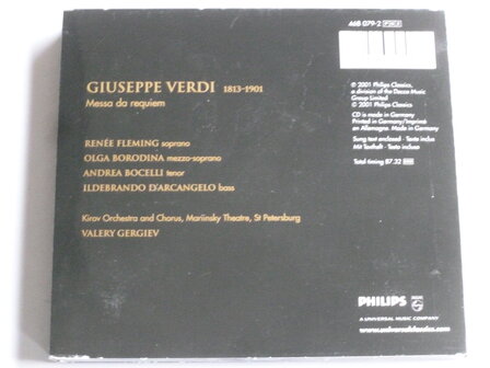 Verdi - Requiem / Fleming, Borodina, Bocelli, Valery Gergiev (2 CD)