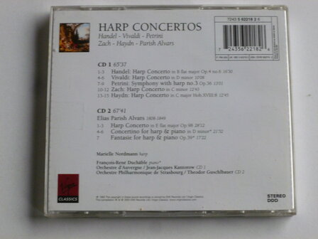 Harp Concertos - Handel, Vivaldi / Marielle Nordmann, Duchable (2 CD)