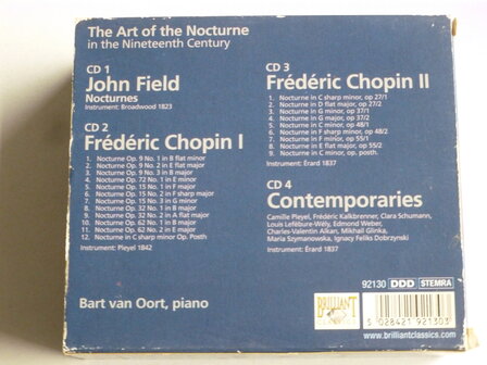 Nocturnes (complete) Chopin / John Field - Bart van Oort (4 CD)