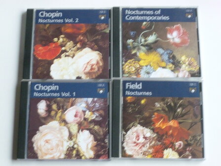 Nocturnes (complete) Chopin / John Field - Bart van Oort (4 CD)