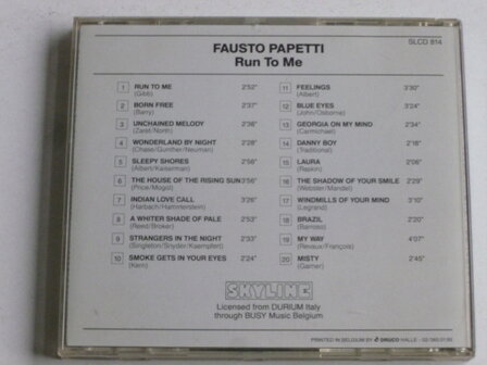 Fausto Papetti - Run to Me