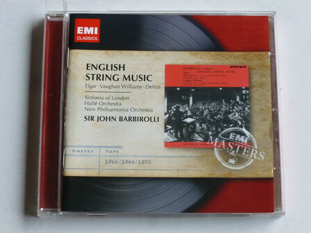 English String Music - Elgar, Vaughan Williams, Delius / Sir John Barbirolli