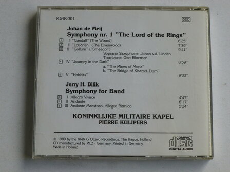 Koninklijke Militaire Kapel - Johan de Meij / Symph. 1 Lord of the Rings