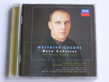 Matthias Goerne - Bach Cantatas / Sir Roger Norrington