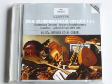 Bach - Brandenburgische konzerte 1,2,3 / Goebel