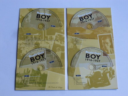 Roald Dahl - Boy 1916-1937 (4 CD Luisterboek)