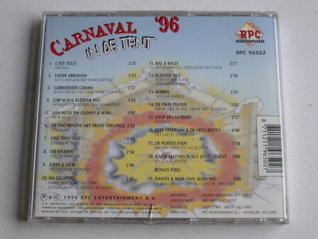 Carnaval in de Tent &#039;96