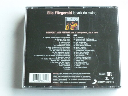 Ella Fitzgerald  - Newport Jazz Festival Live at Carnegie Hall (2 CD)